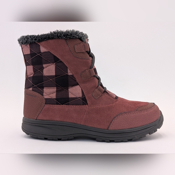 Columbia Women’s Ice Maiden Shorty Snow Boot Sz 9 Insulated Omni-Grip Waterproof - Picture 3 of 17
